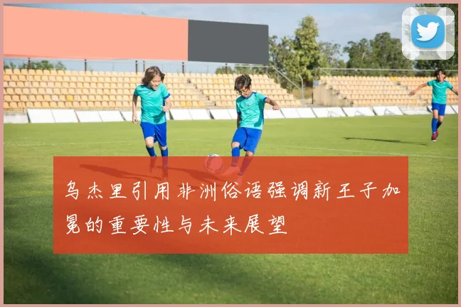 乌杰里引用非洲俗语强调新王子加冕的重要性与未来展望